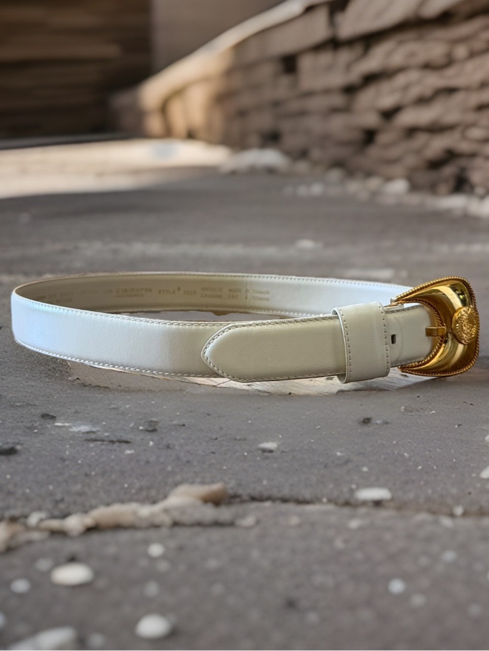 Vintage 1989 Liz Claiborne Leather Belt ✨